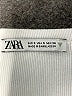Zara White Short Sleeve Top Size S - photo 7