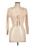 Shein 100% Acrylic Tan Cardigan Size L - photo 1
