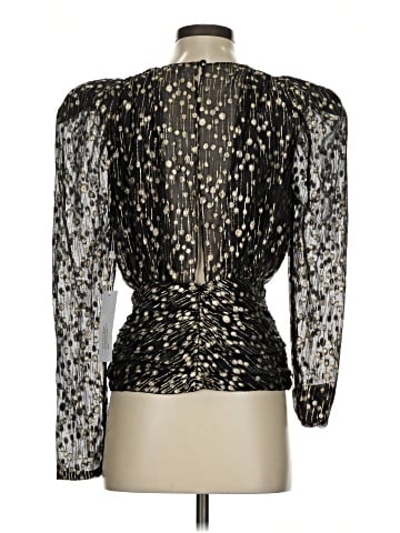 Ronny Kobo 3/4 Sleeve Silk Top (view 2)