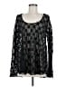 Free People Black Long Sleeve Top Size M - photo 1