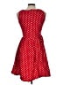 Assorted Brands Polka Dots Red Cocktail Dress Size L - photo 2