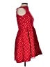 Assorted Brands Polka Dots Red Cocktail Dress Size L - photo 4