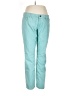CAbi Color Block Teal Jeans Size 10 - photo 1