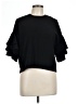 Unbranded Black Short Sleeve Top Size L (estimated) - photo 1