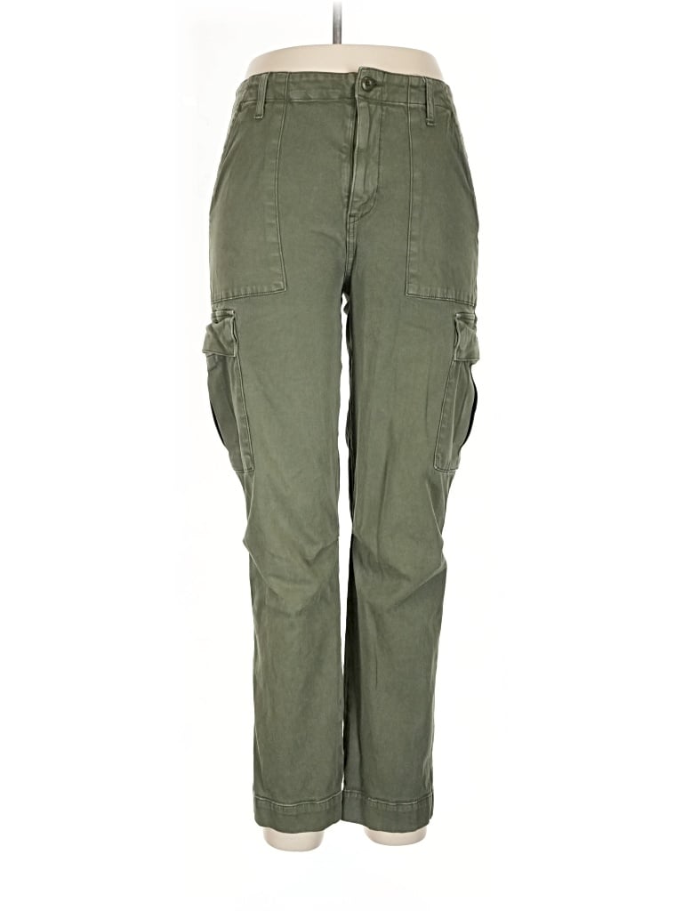 Pre-owned Hudson Cargo Pants In Green