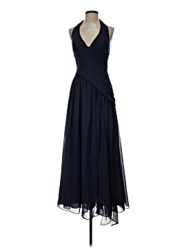 starry bridesmaid dress Dark Blue Starry Prom Dresses Spaghetti Strap Long Evening Dress FD122 –  Viniodress main image 1