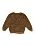 Old Navy Animal Print Brown Pullover Sweater Size 5T - photo 2