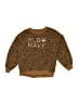 Old Navy Animal Print Brown Pullover Sweater Size 5T - photo 1