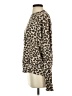 Monrow Animal Print Brown Turtleneck Sweater Size S - photo 5