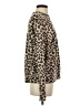 Monrow Animal Print Brown Turtleneck Sweater Size S - photo 4