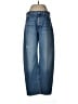 Madewell 100% Cotton Hearts Blue Jeans Size 28 waist - photo 1