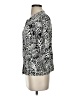 Nue Options Animal Print Black Silver Pullover Sweater Size S - photo 5