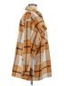 HEX Plaid Orange Coat Size M - photo 4
