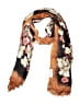 Jessica Simpson 100% Viscose Floral Brown Scarf One size - photo 1