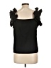 Shein 100% Polyester Black Tank Top Size L - photo 2