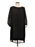 H&M 100% Polyester Solid Black Casual Dress Size 12 - photo 1