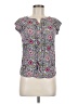 Boden 100% Viscose Gray Short Sleeve Blouse Size 6 - photo 1