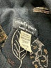 Assorted Brands 100% Polyester Print Black Blazer Size 8 - photo 6