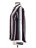 Express Outlet 100% Polyester Stripes Burgundy Long Sleeve Blouse Size M - photo 5