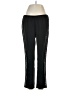 Adidas 100% Polyester Solid Black Track Pants Size M - photo 1
