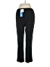 Adidas 100% Polyester Solid Black Track Pants Size M - photo 2