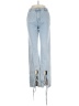 Isalis 100% Cotton Stripes Blue Jeans Size S - photo 1