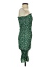 Shein 100% Polyester Stars Green Cocktail Dress Size 4 - photo 4