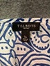 Talbots 100% Cotton Blue 3/4 Sleeve Top Size S (petite) - photo 7