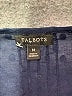 Talbots 100% Cotton Polka Dots Blue 3/4 Sleeve Blouse Size M - photo 7
