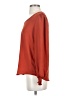Ann Taylor LOFT 100% Polyester Orange Long Sleeve Blouse Size XS - photo 5
