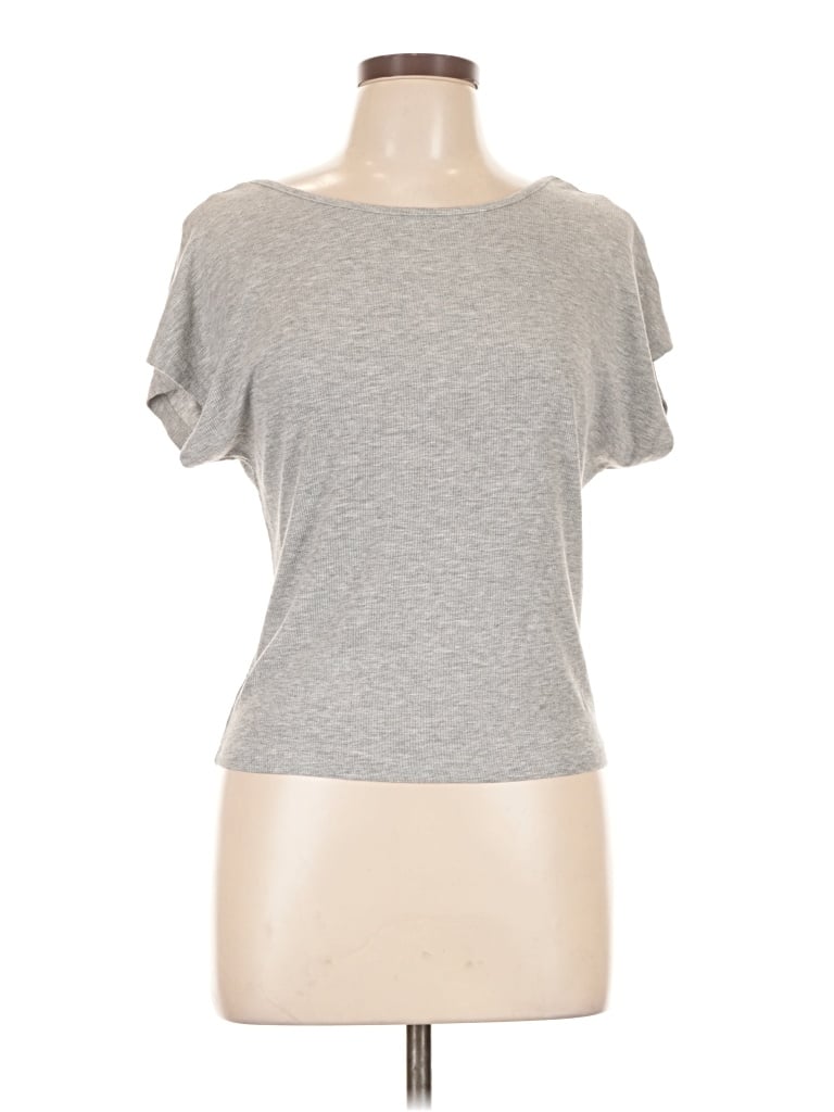 Pre-owned Assorted Brands Short Sleeve T-shirt In Gray