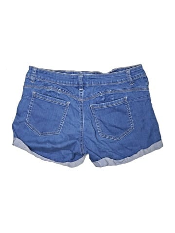 Wax Jean Denim Shorts (view 2)
