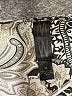 Marla Wynne 100% Polyester Paisley Gray Short Sleeve Blouse Size M - photo 7