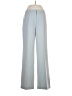 Metrostyle 100% Polyester Solid Blue Dress Pants Size 8 - photo 1