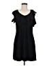 MSK Solid Black Casual Dress Size M - photo 1