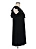 MSK Solid Black Casual Dress Size M - photo 4