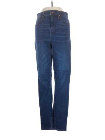 Madewell Tall Curvy High-Rise Skinny Jeans in Tarren Wash: THERMOLITE&reg; Edition (view 1)