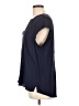 Daniel Rainn 100% Rayon Blue Short Sleeve Blouse Size XL - photo 5