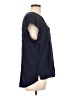 Daniel Rainn 100% Rayon Blue Short Sleeve Blouse Size XL - photo 4
