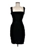 Unbranded Solid Black Cocktail Dress Size M (estimated) - photo 1