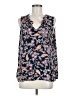 Ann Taylor LOFT Outlet 100% Polyester Blue Sleeveless Blouse Size M - photo 1