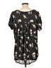 Pleione 100% Polyester Black Short Sleeve Blouse Size L - photo 2
