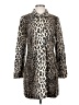 Etcetera Animal Print Gold Coat Size 4 - photo 1