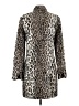 Etcetera Animal Print Gold Coat Size 4 - photo 2