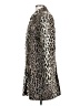 Etcetera Animal Print Gold Coat Size 4 - photo 5