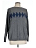 Claiborne 100% Cotton Argyle Gray Pullover Sweater Size L - photo 1