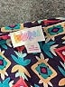 Lularoe 100% Polyester Print Teal Kimono Size M - photo 7