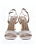 Badgley Mischka 100% Leather Ivory Sandals Size 9 1/2 - photo 2