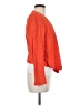 Rebecca Taylor 100% Polyester Orange Blazer Size 8 - photo 4