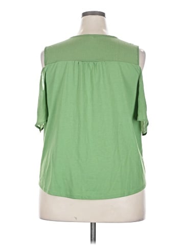 Perseption Concept Short Sleeve Blouse (view 2)